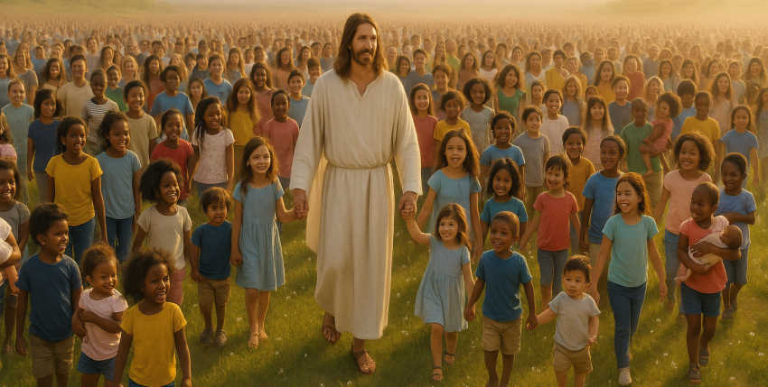 Where are Children in the Harpazo?